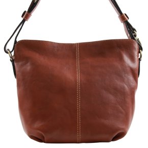 Gianni Conti Schultertasche tan/cognac