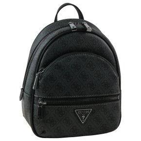 Guess Manhattan backpack coal logo