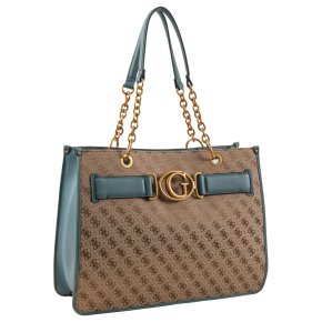 Guess AVIANA Tote Bag  latte powder blue