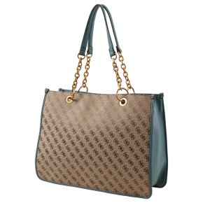 Guess AVIANA Tote Bag  latte powder blue