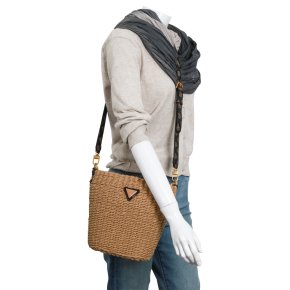 Guess LILICA bucket brown logo