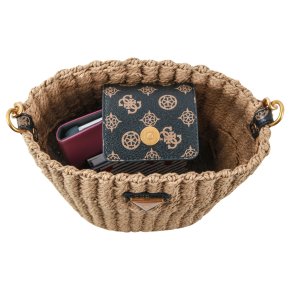 Guess LILICA bucket brown logo