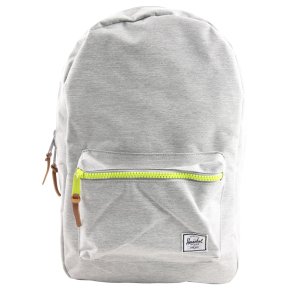 SETTLEMENT Rucksack mit Laptopfach light grey crosshatch