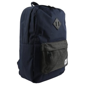 HERSCHEL HERITAGE Rucksack mit Laptopfach PEACOAT/black