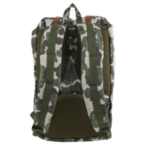 HERSCHEL LITTLE AMERICA Rucksack frog camo/tan