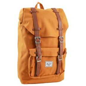 HERSCHEL LITTLE AMERICA MID Rucksack buckthorn brown