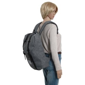 HERSCHEL RETREAT Rucksack crosshatch/black