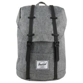 HERSCHEL RETREAT Rucksack crosshatch/black