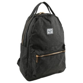 HERSCHEL NOVA MID Rucksack black crosshatch