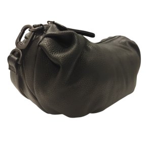 Aunts & Uncles SPARKLE halfmoon bag black dress