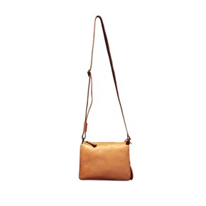 Saccoo Tre Schultertasche cognac