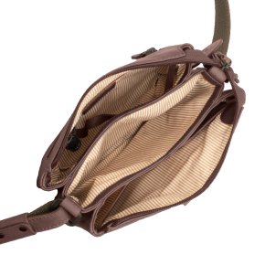 Saccoo Tre Schultertasche chestnut