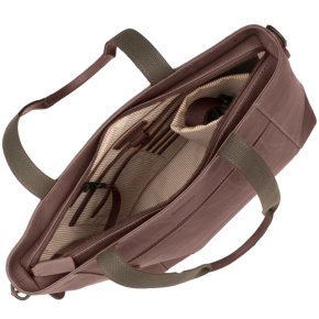 Saccoo Compras Schultertasche chestnut