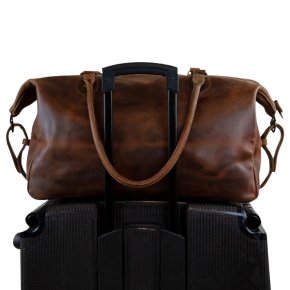 BUCKLE & SEAM Linwood weekender braun/blau