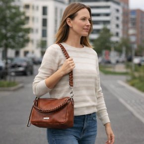 Emily & Noah E&N Erna cognac