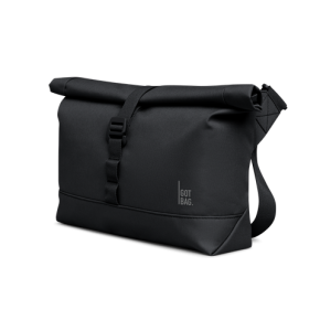 GOTBAG. Messenger bag monochrome black