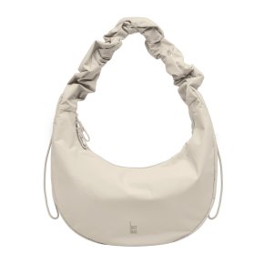 GOTBAG. Moon Bag Ruffle large monochrome soft shell