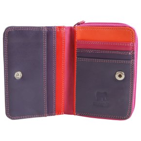 mywalit Small Wallet Zip Around Damenbörse sangria multi