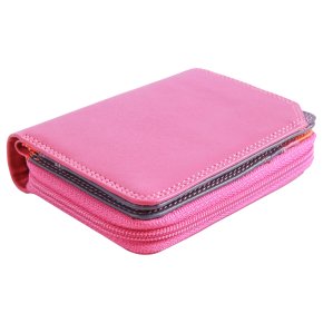 mywalit Small Wallet Zip Around Damenbörse sangria multi