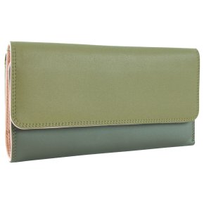 mywalit Tri-fold Zip Damenbörse olive