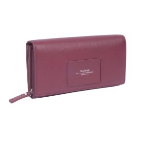 Ellern Dilara Clutch-Börse dark red