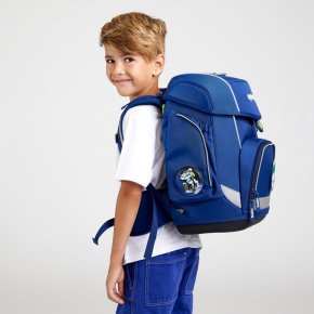 Ergobag Cubo Schulranzen-Set BlaulichtBär