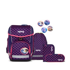Ergobag Cubo Schulranzen-Set PerlentauchBär
