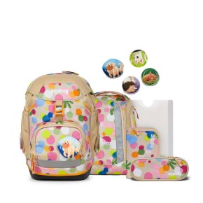 Ergobag Pack Schulranzen-Set Flower PowBär