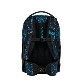 Satch Pack Schulrucksack caleido blue