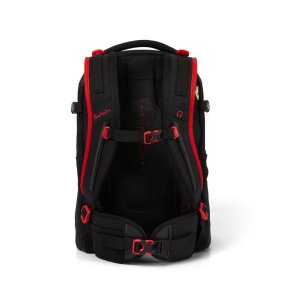Satch Pack Schulrucksack fire phantom