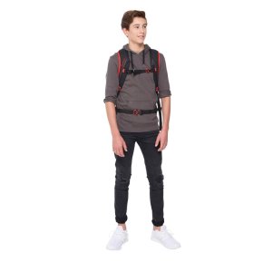 Satch Pack Schulrucksack fire phantom