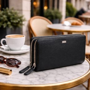 Picard  ORIGIN 1 Reissverschlussbörse schwarz