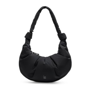 GOTBAG. PLEAT Moon bag large black