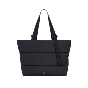  Puffer Tote Bag monochrome black