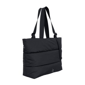  Puffer Tote Bag monochrome black