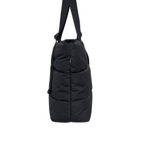  Puffer Tote Bag monochrome black