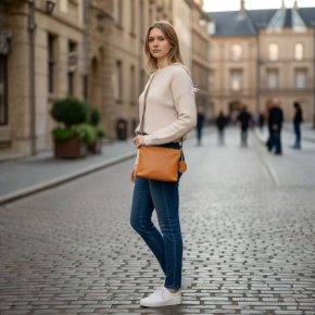 Saccoo Senora Cross Bag S cognac