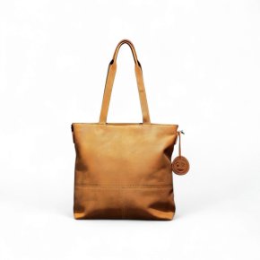 Saccoo Compras Schultertasche cognac