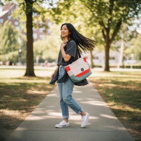 ZWEI BONNY Shopper eucalyptus