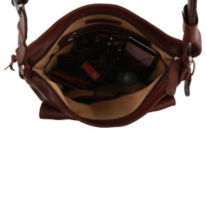 Saccoo ARUBA Schultertasche choco