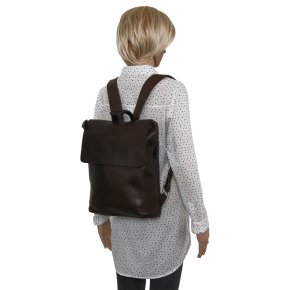 Saccoo Sica L Rucksack dark coffee