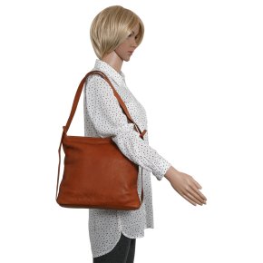 Saccoo Cascas M Schultertasche cognac