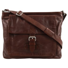 Saccoo VALENCIA Schultertasche choco