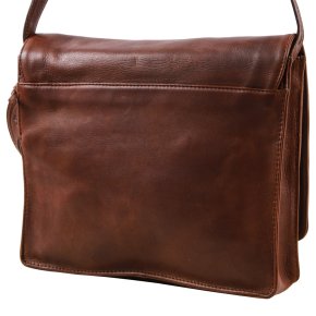 Saccoo CEDROS L Schultertasche brown