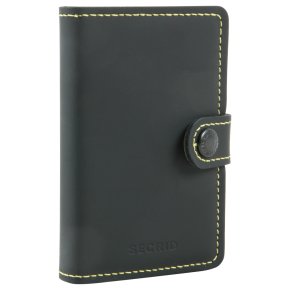 Secrid Miniwallet matte black & yellow