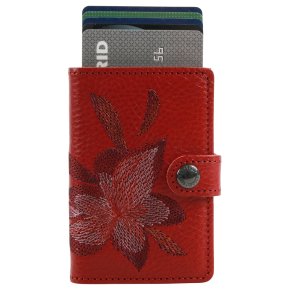 Secrid Stitch Linea  magnolia rosso