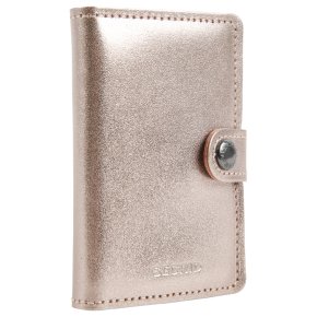 Secrid Miniwallet metallic champagne brown