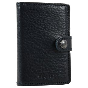 Miniwallet Veg Navy-Silver