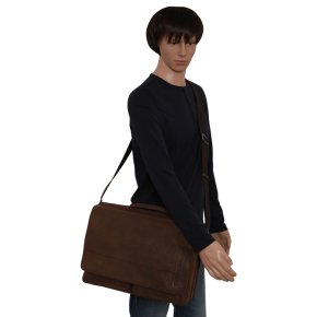 Strellson RICHMOND Jim Business Bag XLHF dark brown