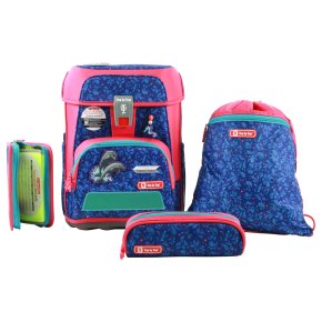 Step by Step CLOUD Schulranzen-Set Happy Dolphins